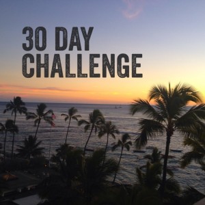 30 day challenge